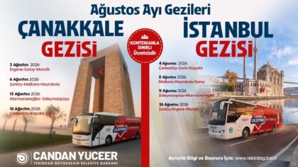 BÜYÜKŞEHİR’İN AĞUSTOS AYI TARİH VE KÜLTÜR GEZİLERİ BAŞLIYOR