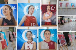 GÜZEL SANATLAR LİSELERİNDEN FİLENİN SULTANLARI'NA ANLAMLI SERGİ