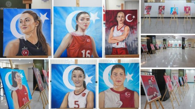 GÜZEL SANATLAR LİSELERİNDEN FİLENİN SULTANLARI’NA ANLAMLI SERGİ