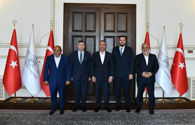 İçişleri Bakanlığı Roman Koordinatörü Kırıcı Vali Soytürk’ü Ziyaret Etti
