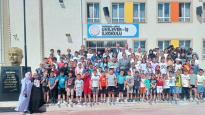 İl Millî Eğitim Müdürü Dr. Aziz Yeniyol, Çorlu Unilever-İş İlkokulunda Düzenlenen Yaz Okulunu Ziyaret Etti
