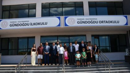 İl Millî Eğitim Müdürü Dr. Aziz Yeniyol, Gündoğdu İlkokulu/Ortaokulunda İncelemelerde Bulundu