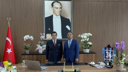 İl Millî Eğitim Müdürü Dr. Aziz Yeniyol’dan Marmaraereğlisi Kaymakamı Dr. Fatih Kızıltoprak’a Hayırlı Olsun Ziyareti