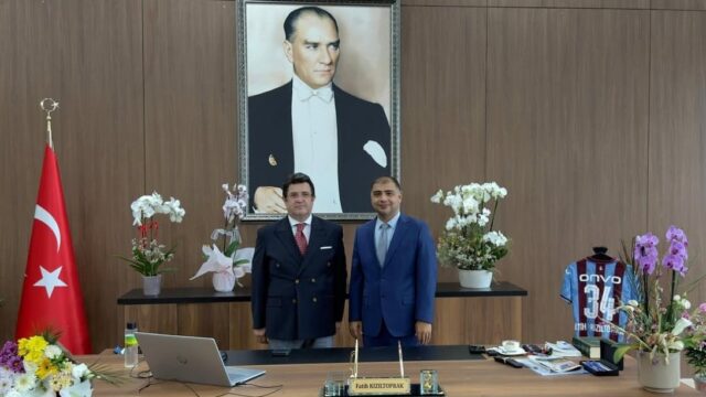 İl Millî Eğitim Müdürü Dr. Aziz Yeniyol’dan Marmaraereğlisi Kaymakamı Dr. Fatih Kızıltoprak’a Hayırlı Olsun Ziyareti