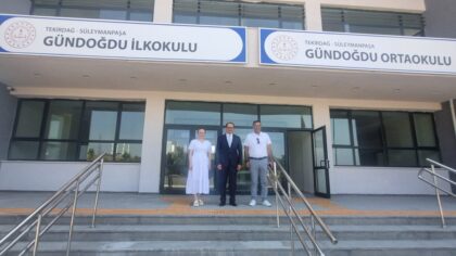 İlçe Milli Eğitim Müdürü Fahri Kırmızı Gündoğdu İlkokulu / Ortaokulunu Ziyaret Etti