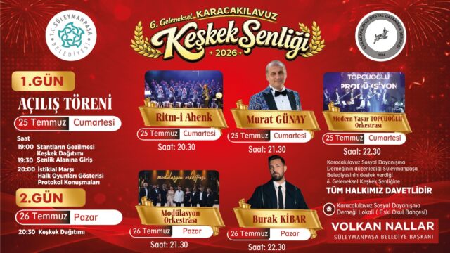 Keşkek Şenliği İçin Geri Sayım Başladı