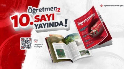 “ÖğretmenİZ” DERGİSİNİN 10. SAYISI OKURLARIYLA BULUŞTU