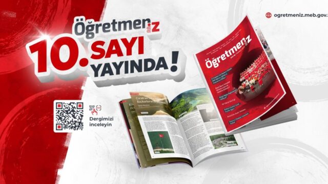“ÖğretmenİZ” DERGİSİNİN 10. SAYISI OKURLARIYLA BULUŞTU