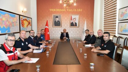 Orman Yangınları Tedbirleri Toplantısı Düzenlendi