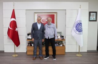 REKTÖRÜMÜZE NEZAKET ZİYARETİ