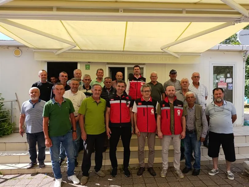 Tarım ve Orman Bakanlığı Bitkisel Üretim Genel Müdürlüğü Tarım Havzaları Daire Başkanı Dr. Emre YENİAY Tekirdağ’ı Ziyaret Etti