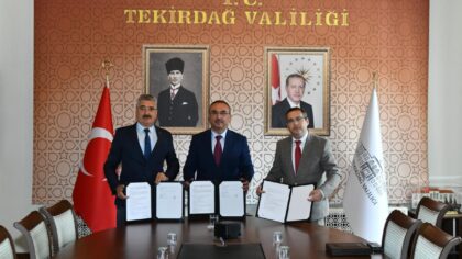 ÜNİVERSİTEMİZDEN TEKİRDAĞ’A BÜYÜK HİZMET: “Deprem Bina ve Envanterleri Projesi Protokolü İmzalandı”