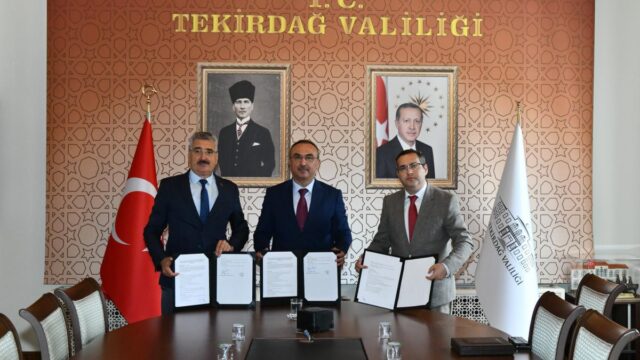 ÜNİVERSİTEMİZDEN TEKİRDAĞ’A BÜYÜK HİZMET: “Deprem Bina ve Envanterleri Projesi Protokolü İmzalandı”