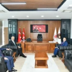 Vali Soytürk HSK Kararnamesi İle İlimize Atanan Başsavcı Dönmez ve Mahkeme Başkanı Binici’yi Ziyaret Etti
