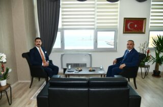 Vali Soytürk HSK Kararnamesi İle İlimize Atanan Başsavcı Yücel ve Komisyon Başkanı Obut’u Ziyaret Etti
