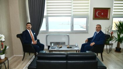 Vali Soytürk HSK Kararnamesi İle İlimize Atanan Başsavcı Yücel ve Komisyon Başkanı Obut’u Ziyaret Etti
