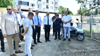 Vali Soytürk Spor Tesislerinde İncelemelerde Bulundu