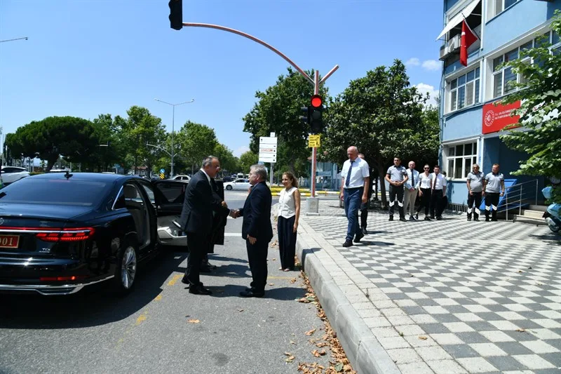 Vali Soytürk Tekirdağ Liman Bölge Başkanlığını Ziyaret Etti