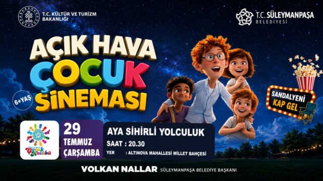 Yazlık Sinema Keyfi Çocuklar İçin Geliyor