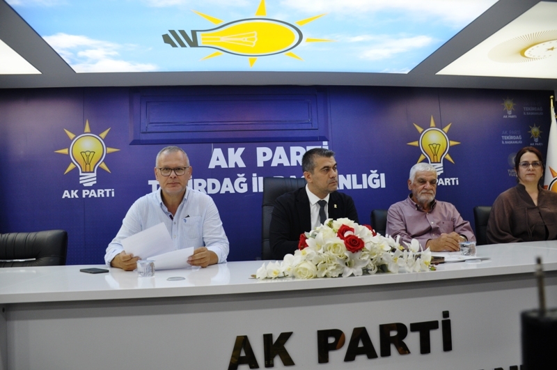 AK PARTİ TEKİRDAĞ’DAN 25. YIL MESAJI: “MİLLETİMİZLE ÇEYREK ASIR, TÜRKİYE GELECEĞE HAZIR”