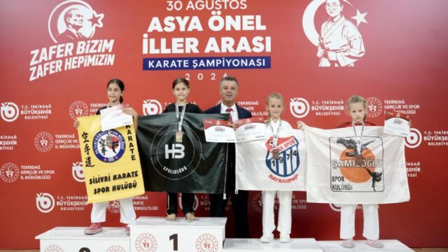 Asya Önel Türkiye Minikler Karate Şampiyonası Çorlu`da Gerçekleştirildi