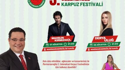 Başkan Bozkurter’den 3. Geleneksel Karpuz Festivali’ne Davet