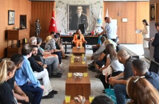 CANDAN BAŞKAN'DAN HALK GÜNÜ'NDE YÜZ YÜZE ÇÖZÜM MESAİSİ