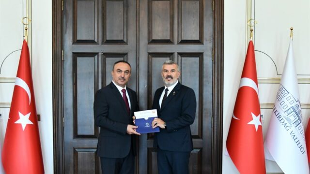 Çerkezköy TSO Başkanı Çetin Vali Soytürk’ü Fuara Davet Etti