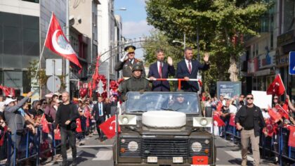 Çorlu`da 30 Ağustos Zafer Bayramı Büyük Bir Coşkuyla Kutlandı