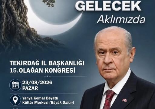 Furkan Biçer, MHP Tekirdağ İl Başkanlığına Aday Gösterildi