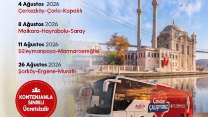 Hep birlikte yola çıkıyoruz