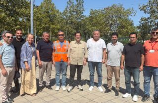 İl Millî Eğitim Müdürü Dr. Aziz Yeniyol Çorlu'da Motorlu Taşıtlar Sürücüleri Kursu Direksiyon Uygulama Sınavını Yerinde Takip Etti
