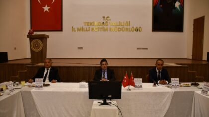 İlçe Millî Eğitim Müdürleri Toplantısı Gerçekleştirildi