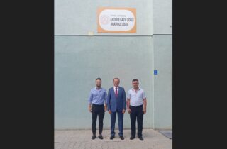 İlçe Milli Eğitim Müdürü Fahri Kırmızı, İlçemiz Kadriye Nazif Gölge Anadolu Lisesini Ziyaret Etti.