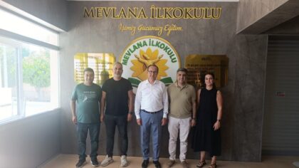 İlçe Milli Eğitim Müdürü Fahri Kırmızı, İlçemiz Mevlana İlkokulunu Ziyaret Etti.