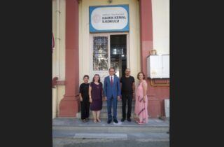 İlçe Milli Eğitim Müdürü Fahri Kırmızı, İlçemiz Namık Kemal İlkokulunu Ziyaret Etti.
