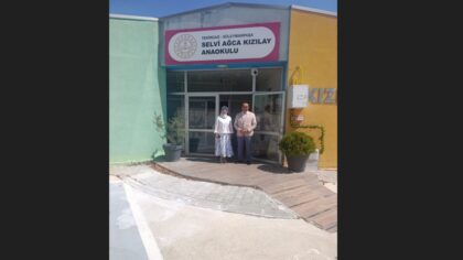 İlçe Milli Eğitim Müdürü Fahri Kırmızı İlçemiz Selvi Ağca Kızılay Anaokulunu Ziyaret Etti.