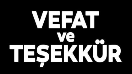 TEŞEKKÜR