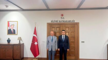 KADİR ALBAYRAK’TAN SİLİVRİ KAYMAKAMI MURAT EREN’E ZİYARET