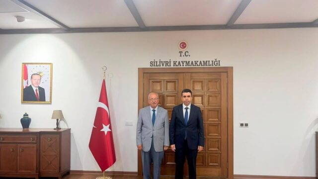 KADİR ALBAYRAK’TAN SİLİVRİ KAYMAKAMI MURAT EREN’E ZİYARET