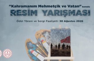 "KAHRAMANIM MEHMETÇİK VE VATAN" TEMALI RESİM YARIŞMASINDA HALK OYLAMASI BAŞLADI