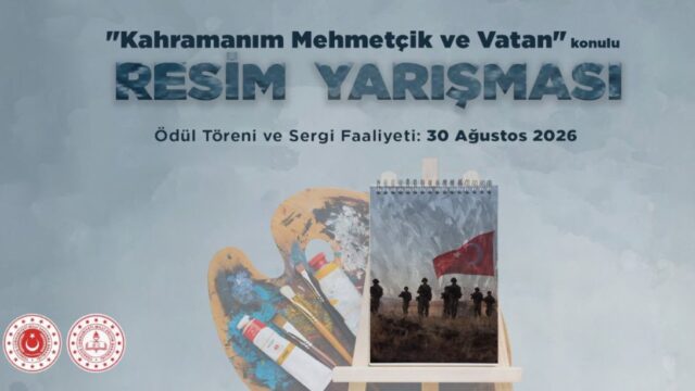 “KAHRAMANIM MEHMETÇİK VE VATAN” TEMALI RESİM YARIŞMASINDA HALK OYLAMASI BAŞLADI
