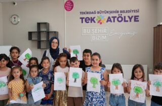 KIZILPINAR TEK ATÖLYE'DE YAZ DOLU DOLU GEÇİYOR