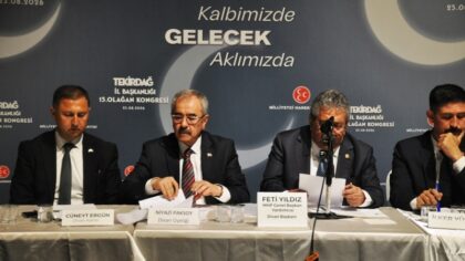 MHP TEKİRDAĞ İL BAŞKANLIĞINDA GÖREV DEĞİŞİMİ