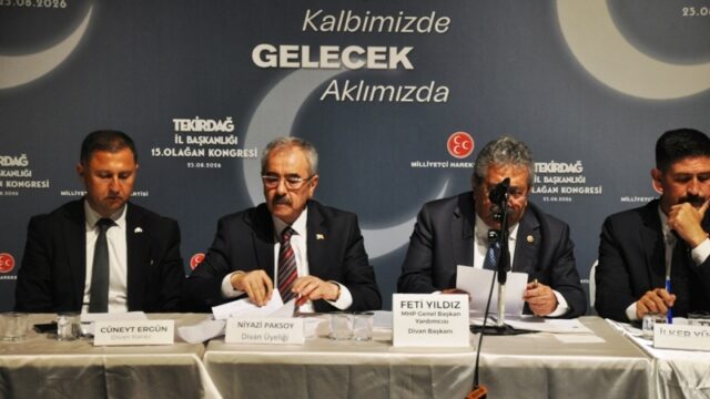 MHP TEKİRDAĞ İL BAŞKANLIĞINDA GÖREV DEĞİŞİMİ