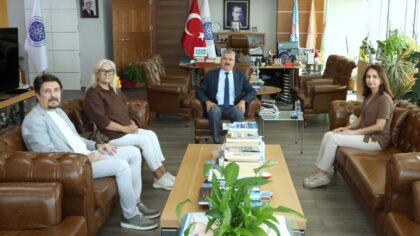 SANAYİ VE TEKNOLOJİ BAKANLIĞINDAN REKTÖRE ZİYARET