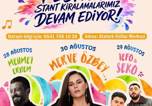 Saray’da Festival Heyecanı Başladı: Stant Başvurularında Son Günler