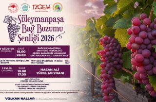 Süleymanpaşa Bağbozumu Şenliğine Davetlisiniz