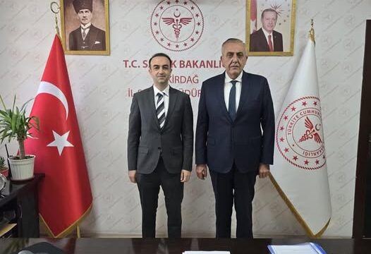 Süleymanpaşa Kaymakamı Tunçer’den İl Sağlık Müdürü Onar’a Ziyaret