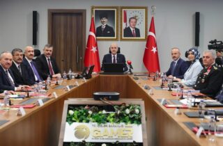 TBMM Başkanı Kurtulmuş ve İçişleri Bakanı Çiftçi’nin Katılımıyla Güvenlik Toplantısı Düzenlendi